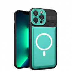 Husa pentru Apple iPhone 11 MagSafe, Urban Armor, Flippy, Verde deschis, suport magnetic foto