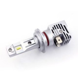 Set 2 Becuri LED H7 55W 12000LM 6500K Alb Rece 12-24V Auto Canbus