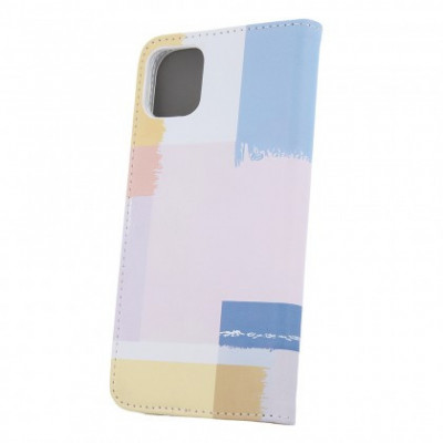 Husa Flip Carte Trendy Color, Samsung S908 Galaxy S22 Ultra, Pastel Square foto