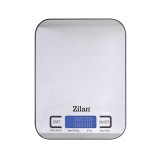 Cumpara ieftin Cantar alimentar digital Zilan ZLN2984 Gri, capacitate 5000g, inchidere automata