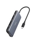 Hub 555 USB-C 8 in 1 Anker, gri