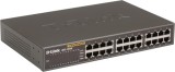 SWITCH D-LINK 24 porturi 10/100Mbps, carcasa metalica, rackabil, &quot;DES-1024D&quot; (timbru verde 2 lei)