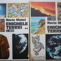 Enigmele terrei (2 volume) – Horia Matei (coperta putin uzata)