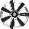 Set 4 Capace Roti GTX Carbon Gri-Negru R16, Pentru Alfa Romeo, Autohelix MSA