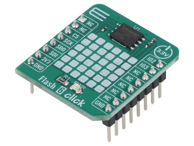 Placă Prototip Memorie Flash QSPI/SPI W25Q128JV