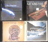 SET 4 CD-URI MUZICA: VANGELIS, SELECTION OF NAT KING COLE, LOVE SONGS, PIANO MASTERPIECES-345760