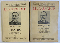 OPERE ALESE de I. L . CARAGIALE , VOL. I - II , editie ingrijita de SCARLAT STRUTEANU , 1940 foto