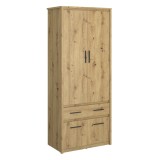 Cumpara ieftin Dulap PAL stejar artisan Airon 86.6x50.2x210.6 cm