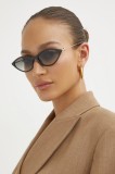 Armani Exchange ochelari de soare femei, culoarea negru, 0AX4152SU