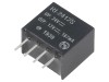 Convertor DC/DC Recom RI-2412S, 2W, 24V intrare, 12V iesire, 0.167A, SIP4, -40-85&deg;C