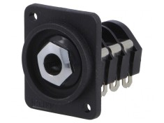 Soclu Jack Stereo 6,3mm XLR 19x24mm