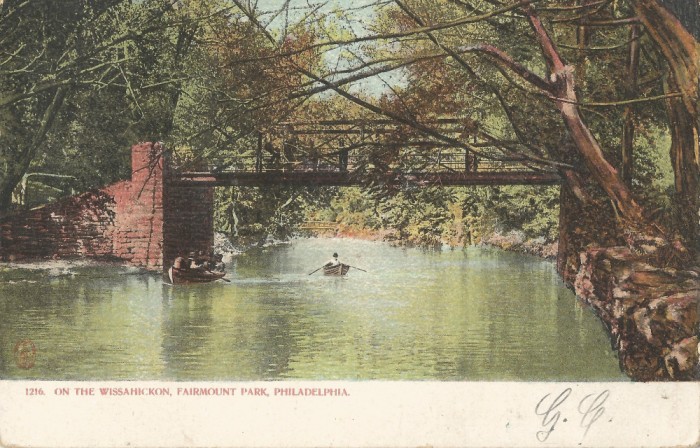 *Statele Unite, poduri (1), Philadelphia, c.p.i., circulata, 1907