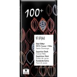 Vivani Ciocolata amara 100% cacao vegana bio, origine Dominicana