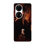 Husa compatibila cu Huawei Nova Y70 model Samurai jack fight, Silicon, TPU, Viceversa, Transparent, Carcasa