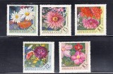 A12 S5 6 - Timbre foarte vechi - fosta URSS - flori, Flora, Nestampilat