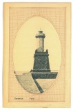 4738 - CONSTANTA, Lighthouse, Carol I, Romania - old postcard, EMBOSSED - unused, Necirculata, Printata