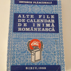 Religie Antonie Plamadeala Alte file de calendar de inima romaneasca