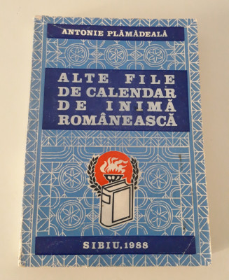 Religie Antonie Plamadeala Alte file de calendar de inima romaneasca foto