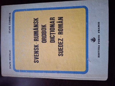 Dictionar suedez - roman foto