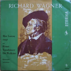 Vinyl Richard Wagner, Max Lorenz &amp;lrm;&amp;ndash; Max Lorenz Singt Aus Rienzi , clasica foto