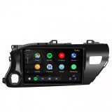 Navigatie 2K Toyota Hilux (2015+) 8GB RAM Android 13 Octacore Slot Sim 4G DSP GPS Wi-FI Carplay Android Auto USB Bluetooth Waze Touchscreen 10.36 Inch