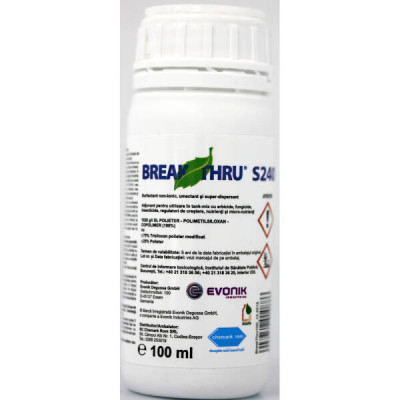 Break Thru S240 100 ml adjuvant pesticide Evonik foto