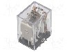 Releu electromagnetic, 12V DC, 5A, DPDT, serie S8M, SHORI ELECTRIC - S8M-12VDC-2CS foto