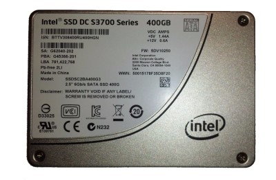 Hard disk SSD INTEL DC S3700 Series 400GB SATA 2.5&amp;quot; 7mm SSDSC2BA400G3C foto