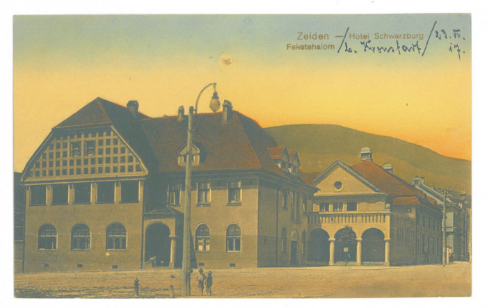 1606 - CODLEA, Brasov, Romania - old postcard - used