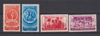 ROMANIA 1953 LP. 346 MNH foto