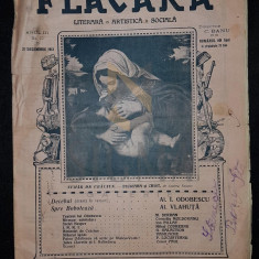 BANU C. (Director), FLACARA (Literara, Artistica si Sociala), Anul III, Numarul 10, 1913, Bucuresti