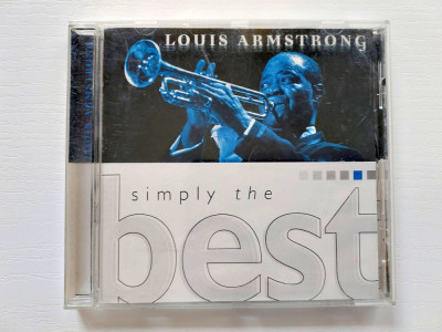 #CD Louis Armstrong &amp;ndash; Simply The Best, jazz foto