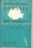 Republica Socialista Romania - Harta Muzeografica Pe Fundal Turistic