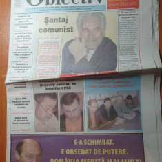 ziarul obiectiv 10-16 mai 2007-articol "santaj comunist"
