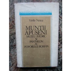 Muntii Apuseni Muzeu istoric si Pantheon al poporului roman- Vasile Netea