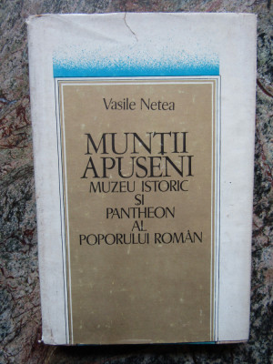 Muntii Apuseni Muzeu istoric si Pantheon al poporului roman- Vasile Netea foto