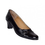 Cumpara ieftin OFERTA marimea 37, 38 - Pantofi dama eleganti, piele naturala, toc de 5cm - LP7201N