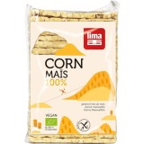 Rondele Porumb Expandat Bio 140g Lima - Vegan, Fara Gluten