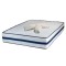 Set Saltea ortopedica, Tulip Super Lux Comfort, 140x200x30cm, fermitate tare, cu plasa de arcuri tip Bonell, sistem de aerisire banda Spaceair, Saltsi
