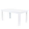 Masă de dining Yorki Standard 160x90 cm albă