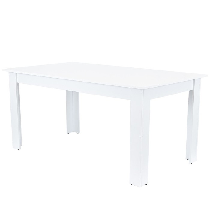 Masă de dining Yorki Standard 160x90 cm albă