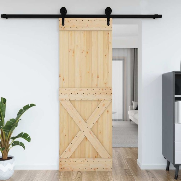 vidaXL Ușă &bdquo;NARVIK&rdquo;, 80x210 cm, lemn masiv de pin