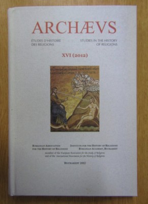 Archaevs Archaeus, vol. 16 Etudes d&amp;#039;histoire des religions E. Ciurtin (ed.) foto