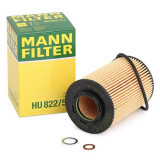 Filtru Ulei Mann Filter Hyundai Tucson JM 2006-2010 HU822/5X, Mann-Filter