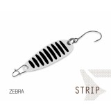 Oscilanta Strip 2,0 gr./3,2 cm culoare Zebra - Delphin