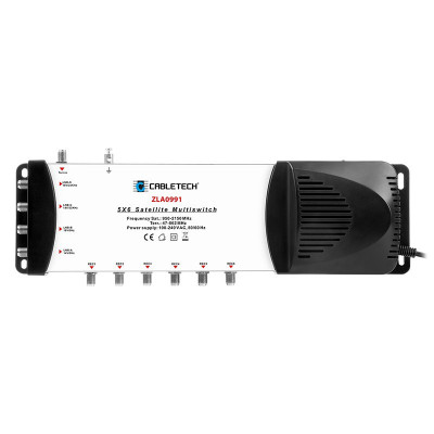 Distribuitor MULTISWITCH 4 SAT + TV IN 6 IESIRI CABLETECH EuroGoods Quality foto