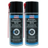 Pachet 2 buc Spray Liqui Moly antiscartit frane 400 ml