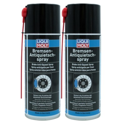 Pachet 2 buc Spray Liqui Moly antiscartit frane 400 ml foto