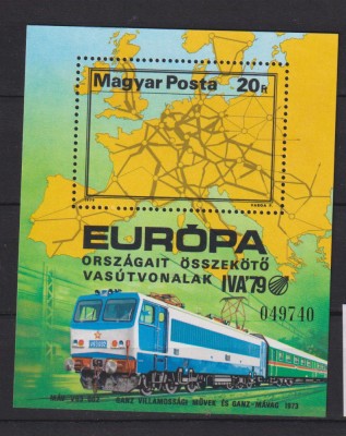 UNGARIA 1979 EUROPA MI. BL.137A MNH foto