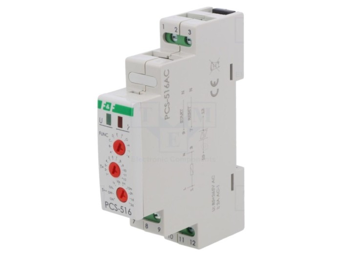 Timer Programabil SPDT 250VAC 8A 85-265VAC
